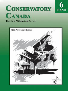 NOVUS VIA MUSIC CONSERVATORY Canada The New Millennium Series Piano Grade 6