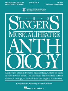 HAL LEONARD THE Singer's Musical Theatre Anthology Duets Volume 4 With Online Audio