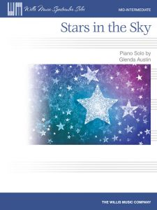 WILLIS MUSIC STARS In The Sky (way Up High) For Piano Solo Composed By Glenda Austin