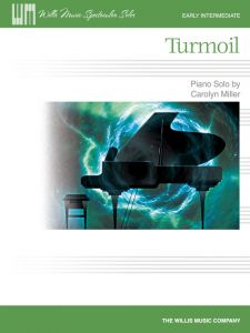 WILLIS MUSIC TURMOIL By Carolyn Miller For Early Intermediate Level Piano Solo