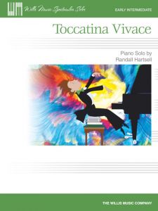 WILLIS MUSIC TOCCATINA Vivace By Randall Hartsell For Early Intermediate Level Piano Solo