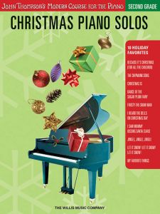 WILLIS MUSIC JOHN Thompson's Modern Piano Course Christmas Solos Second Grade