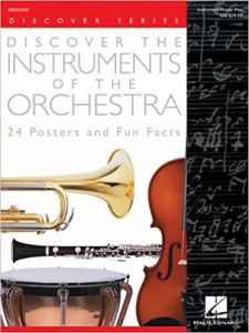 HAL LEONARD DISCOVER The Instruments Of The Orchestra Poster Set
