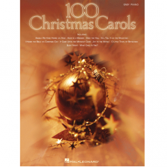 HAL LEONARD 100 Christmas Carols Arranged For Easy Piano