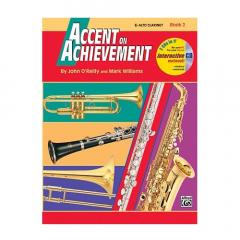 ALFRED ACCENT On Achievement Book 2 For E Flat Alto Clarinet