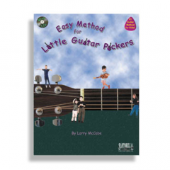 SANTORELLA PUBLISH EASY Method For Little Guitar Pickers By Larry Mccabe With Cd