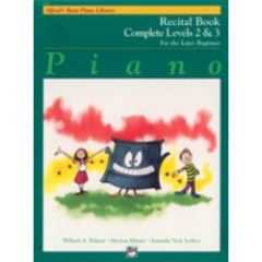 ALFRED ALFRED'S Basic Piano Library Recital Book Complete Levels 2 & 3