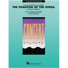 HAL LEONARD PHANTOM Of The Opera Soundtrack Highlights Cb Gr. 4 Arr. Murtha, Paul