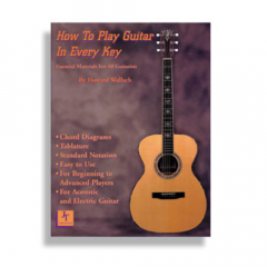 SANTORELLA PUBLISH HOW To Play The Guitar In Every Key By Howard Wallach