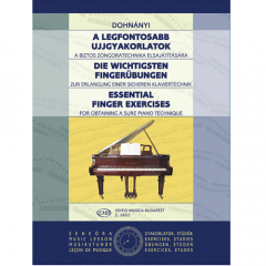 EDITIO MUSICA BUDAPE DOHNANYI Essential Finger Exercises For Piano