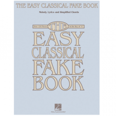 HAL LEONARD THE Easy Classical Fakebook Over 125 Pieces In The Key Of C