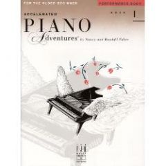 FABER ACCERLERATED Piano Adventures For The Older Beginner Performance Book Book 1