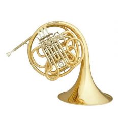 HANS HOYER 801L Geyer Style Intermediate Double French Horn, Made In Germany