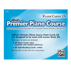 ALFRED PREMIER Piano Course Flash Cards 2a