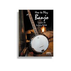 SANTORELLA PUBLISH HOW To Play Banjo By Larry Mccabe Book & Cd