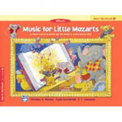 ALFRED MUSIC For Little Mozarts Music Workbook 1