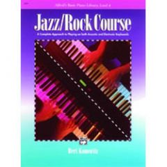 ALFRED ALFRED'S Basic Piano Library Level 4 Jazz/rock Course By Bert Konowitz