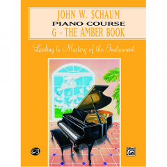 BELWIN JOHN W. Schaum Piano Course G - The Amber Book