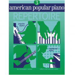 NOVUS VIA MUSIC CHRISTOPHER Norton American Popular Piano Repertoire Level 3 Cd Included