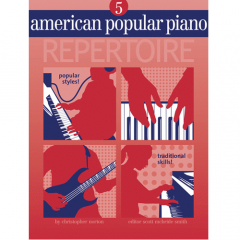 NOVUS VIA MUSIC CHRISTOPHER Norton American Popular Piano Repertoire Level 5 Cd Included