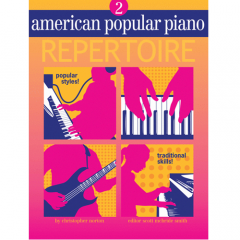 NOVUS VIA MUSIC CHRISTOPHER Norton American Popular Piano Repertoire Level 2 Cd Included