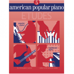 NOVUS VIA MUSIC CHRISTOPHER Norton American Popular Piano Etudes Level 5