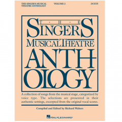HAL LEONARD THE Singer's Musical Theatre Anthology Volume 2 Duets Book With 2 Cds