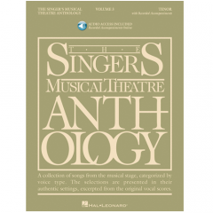 HAL LEONARD THE Singer's Musical Theatre Anthology Volume 3 Tenor Book With 2 Cds