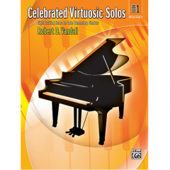 ALFRED CELEBRATED Virtuosic Solos Book 1 By Robert Vandall