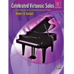 ALFRED CELEBRATED Virtuosic Solos Book 3 By Robert Vandall