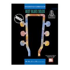 MEL BAY BEST Blues Solos For Fingerstyle Guitar 2 Cds Included