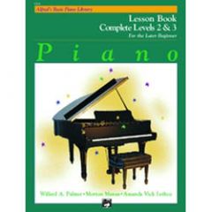 ALFRED ALFRED'S Basic Piano Library Piano Lesson Book Complete Levels 2 & 3