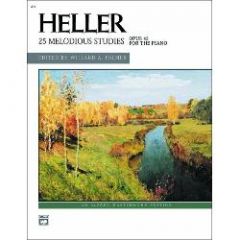 ALFRED HELLER 25 Melodious Studies Opus 45 For The Piano