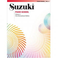 SUZUKI PIANO School Volume 6 Book With Cd International Edition