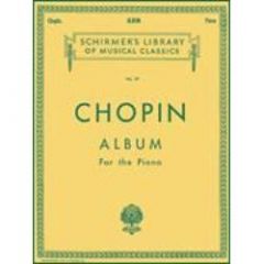 G SCHIRMER CHOPIN Album For The Piano 33 Favorite Works