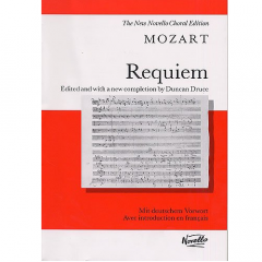 NOVELLO MOZART Requiem K.626 For Choral, Novello Edition
