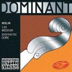 DOMINANT NO.132 D - Aluminum Wound Violin String (size 1/4)