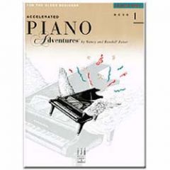 FABER ACCELERATED Piano Adventures For The Older Beginner Lesson Book 1