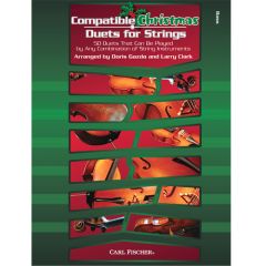 CARL FISCHER COMPATIBLE Christmas Duets For Strings Bass Book