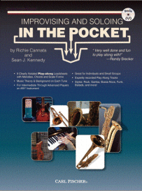 CARL FISCHER IMPROVISING & Soloing In The Pocket Instruments In C Book & Dvd