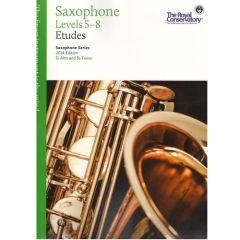ROYAL CONSERVATORY RCM Saxophone Series 2014 Edition Etudes Levels 5-8