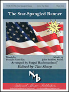 NATIONAL MUSIC PUBLI THE Star Spangled Banner Arranged By Sergei Rachmaninoff Piano Solo