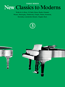 YORKTOWN MUSIC PRESS NEW Classics To Moderns Book 3