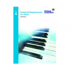 ROYAL CONSERVATORY RCM 2015 Edition Technical Requirements For Piano Level 4