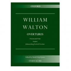 OXFORD UNIVERSITY PR WILLIAM Walton Overtures Study Score