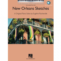 HAL LEONARD NEW Orleans Sketches 6 Original Piano Solos By Eugenie Rocherolle