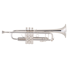 BACH STRADIVARIUS Lt180 Series Lightweight Bb Trumpet 37 Bell, Silver-plated Finish
