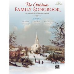ALFRED THE Christmas Family Songbook For Piano & Sing-along With Dvd-rom