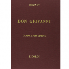 RICORDI MOZART Don Giovanni Vocal Score