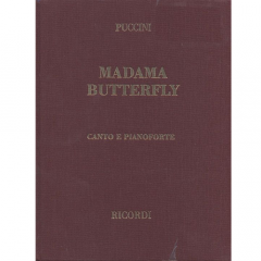 RICORDI PUCCINI Madama Butterfly Vocal Score